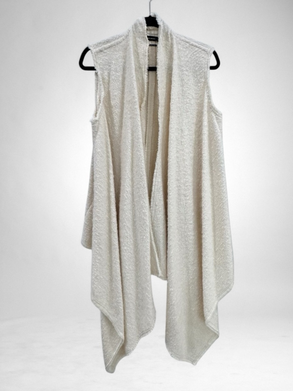Isabel Marant Asymmetrical Felicia Draped Alpaca Vest